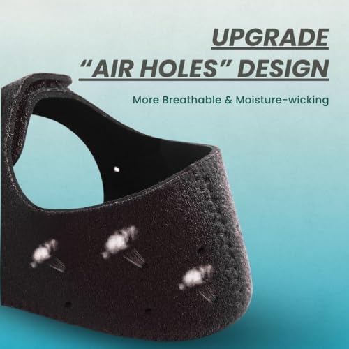 Heel Protectors for Achilles Tendonitis, Plantar Fasciitis, Heel Spurs Relief, Breathable Air Holes Design