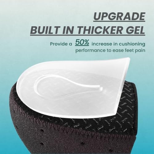 Heel Protectors for Achilles Tendonitis, Plantar Fasciitis, Heel Spurs Relief, Breathable Air Holes Design