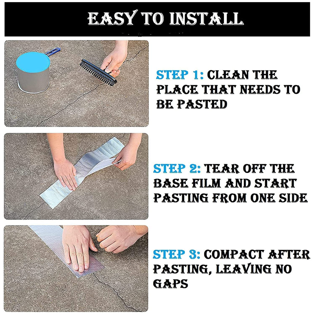 Waterproof Tape for Leakage & Repair