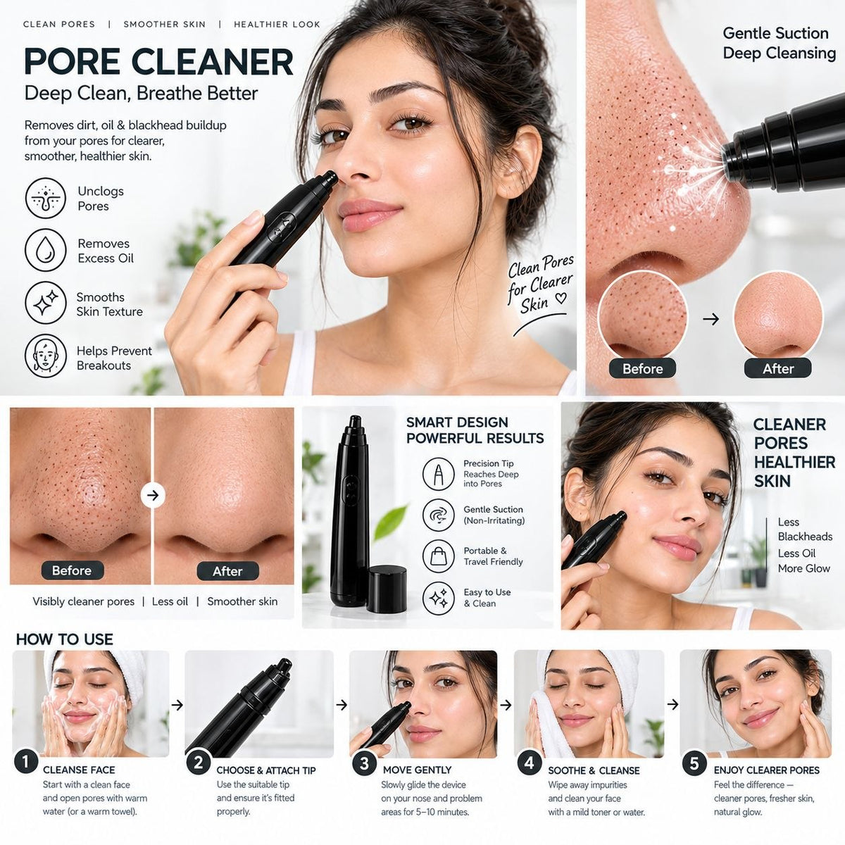 Facial Cleanser Stick | Tae Yeong Korean Hydra Facial Machine