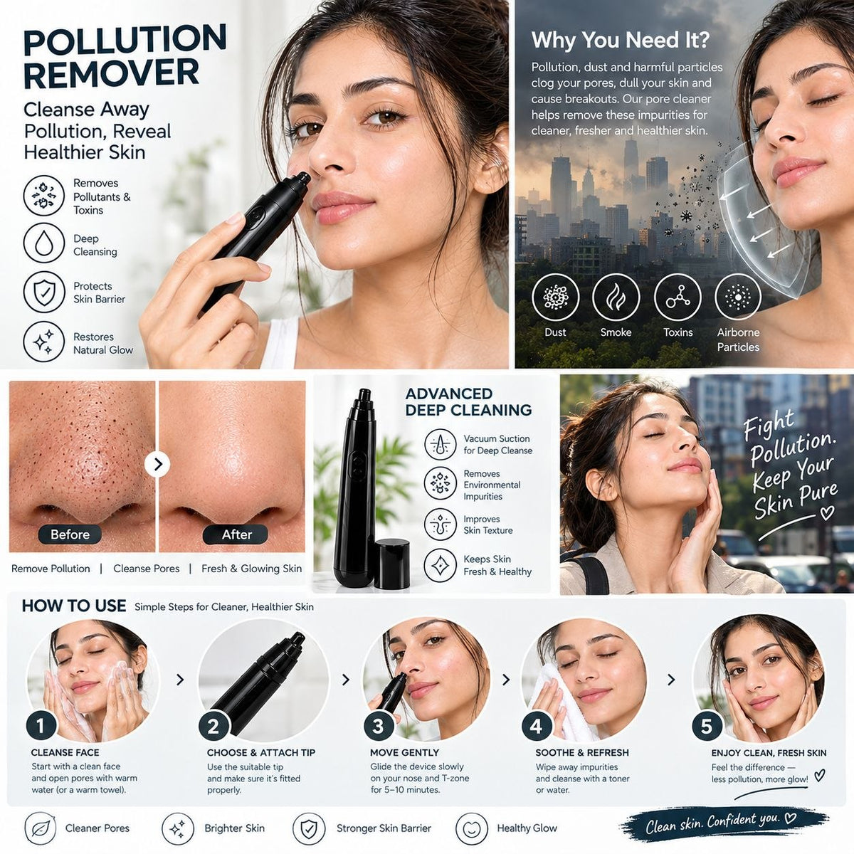 Facial Cleanser Stick | Tae Yeong Korean Hydra Facial Machine